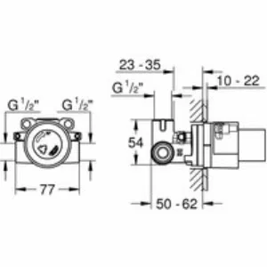 Готовый комплект для гигиенического душа GROHE BauFlow, хром (NW0067) Готовый комплект для гигиенического душа GROHE BauFlow, хром (NW0067)