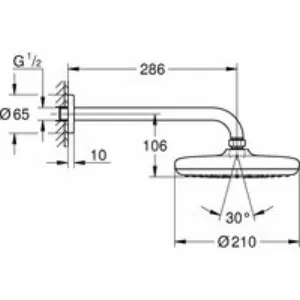 Готовый комплект для ванной комнаты GROHE Eurosmart скрытого монтажа, хром (NB0062) Готовый комплект для ванной комнаты GROHE Eurosmart скрытого монтажа, хром (NB0062)