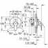Готовый комплект для ванной комнаты GROHE Eurosmart скрытого монтажа, хром (NB0062) Готовый комплект для ванной комнаты GROHE Eurosmart скрытого монтажа, хром (NB0062)