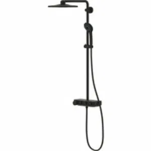 Душевая система GROHE Euphoria SmartControl System 310 Duo с термостатом для душа, фантомный черный (22120KF0) Душевая система GROHE Euphoria SmartControl System 310 Duo с термостатом для душа, фантомный черный (22120KF0)