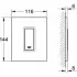 Панель смыва для писсуара GROHE Skate Cosmopolitan, 1 режим, матовый титан (38846BS0) Панель смыва для писсуара GROHE Skate Cosmopolitan, 1 режим, матовый титан (38846BS0)