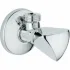 Вентиль угловой GROHE 1/2″-1/2″ для подключения смесителей, хром (22940000) Вентиль угловой GROHE 1/2″-1/2″ для подключения смесителей, хром (22940000)