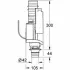 Смывной клапан GROHE для GD2 (38736000) Смывной клапан GROHE для GD2 (38736000)