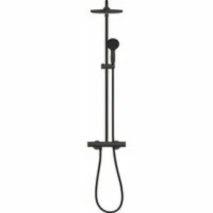 Душевая система GROHE Vitalio Start System 250 с термостатом для душа, черный (266772430) Душевая система GROHE Vitalio Start System 250 с термостатом для душа, черный (266772430)