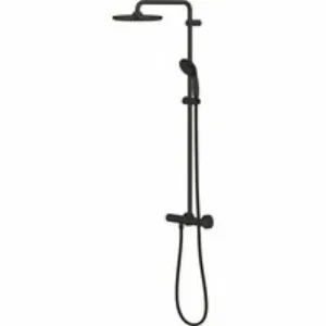 Душевая система GROHE Vitalio Start System 250 с термостатом для душа, черный (266772430) Душевая система GROHE Vitalio Start System 250 с термостатом для душа, черный (266772430)
