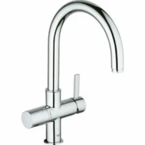 Смеситель для кухонной мойки GROHE Blue Pure с функцией фильтрации, без фильтра в комплекте, хром (33251000) Смеситель для кухонной мойки GROHE Blue Pure с функцией фильтрации, без фильтра в комплекте, хром (33251000)