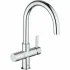 Смеситель для кухонной мойки GROHE Blue Pure с функцией фильтрации, без фильтра в комплекте, хром (33251000) Смеситель для кухонной мойки GROHE Blue Pure с функцией фильтрации, без фильтра в комплекте, хром (33251000)