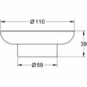 Мыльница GROHE Essentials (40368001) Мыльница GROHE Essentials (40368001)
