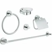 Набор аксессуаров 5 в 1, GROHE Essentials, хром, (40344001)