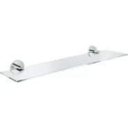 Стеклянная полочка GROHE Essentials 530 мм, хром (40799001)