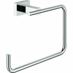 Кольцо для полотенца GROHE Essentials Cube, хром (40510001) Кольцо для полотенца GROHE Essentials Cube, хром (40510001)