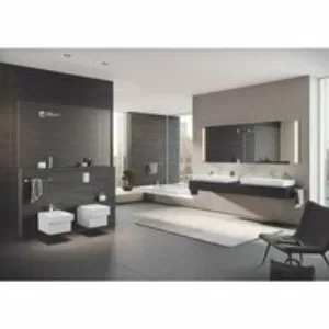 Держатель для полотенца GROHE Essentials Cube двойной, поворотный, хром (40624001) Держатель для полотенца GROHE Essentials Cube двойной, поворотный, хром (40624001)