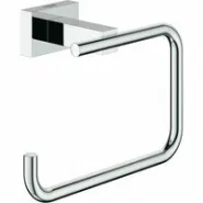 Держатель для туалетной бумаги GROHE Essentials Cube без крышки, хром (40507001)