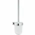 Туалетный ёршик GROHE Essentials Cube с держателем, хром (40513001) Туалетный ёршик GROHE Essentials Cube с держателем, хром (40513001)