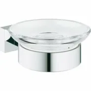 Мыльница с держателем GROHE Essentials Cube, хром (40754001)