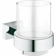 Стакан с держателем GROHE Essentials Cube, хром (40755001)