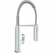 Смеситель для кухонной мойки GROHE Eurocube профессиональный, хром (31395000)