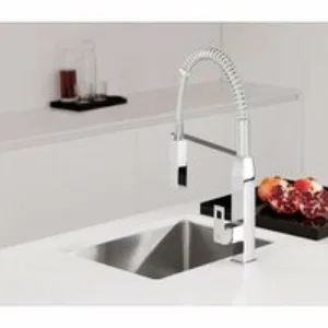 Смеситель для кухонной мойки GROHE Eurocube профессиональный, хром (31395000) Смеситель для кухонной мойки GROHE Eurocube профессиональный, хром (31395000)