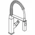 Смеситель для кухонной мойки GROHE Eurocube профессиональный, хром (31395000) Смеситель для кухонной мойки GROHE Eurocube профессиональный, хром (31395000)