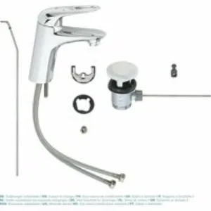 Смеситель для раковины GROHE Eurostyle, S-size, хром (33558003) Смеситель для раковины GROHE Eurostyle, S-size, хром (33558003)