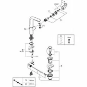 Смеситель для раковины GROHE Eurostyle, L-size, белая луна (23569LS3) Смеситель для раковины GROHE Eurostyle, L-size, белая луна (23569LS3)
