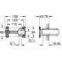 Встраиваемая часть однорычажного смесителя для раковины GROHE Eurostyle на 2 отверстия (23571000) Встраиваемая часть однорычажного смесителя для раковины GROHE Eurostyle на 2 отверстия (23571000)