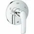 Внешняя часть переключателя потоков GROHE Eurosmart на 3 положения, хром (19972002) Внешняя часть переключателя потоков GROHE Eurosmart на 3 положения, хром (19972002)