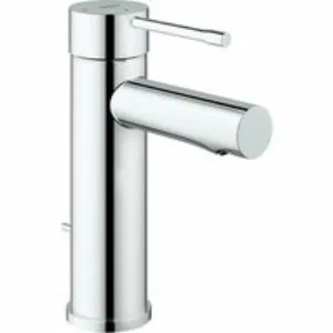 Смеситель для раковины GROHE Essence с донным клапаном, S-size, хром (23379001) Смеситель для раковины GROHE Essence с донным клапаном, S-size, хром (23379001)