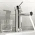 Смеситель для раковины GROHE Essence с донным клапаном, S-size, хром (23379001) Смеситель для раковины GROHE Essence с донным клапаном, S-size, хром (23379001)