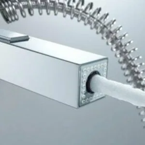 Смеситель для кухни GROHE Eurocube, суперсталь (31395DC0) Смеситель для кухни GROHE Eurocube, суперсталь (31395DC0)