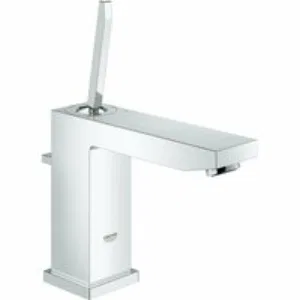 Смеситель для раковины GROHE Eurocube Joy с донным клапаном, M-size, хром (23657000) Смеситель для раковины GROHE Eurocube Joy с донным клапаном, M-size, хром (23657000)