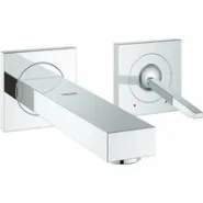 Внешняя часть смесителя для раковины GROHE Eurocube Joy на 2 отверстия (излив 170 мм), хром (19997000)