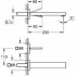 Внешняя часть смесителя для раковины GROHE Eurocube Joy на 2 отверстия, хром (19998000) Внешняя часть смесителя для раковины GROHE Eurocube Joy на 2 отверстия, хром (19998000)