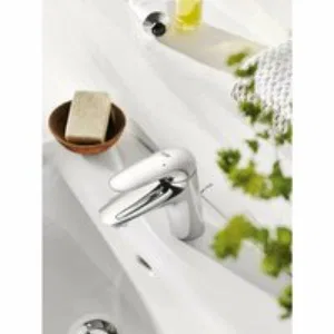 Смеситель для раковины GROHE Eurostyle с донным клапаном, хром (23707003) Смеситель для раковины GROHE Eurostyle с донным клапаном, хром (23707003)