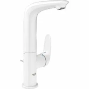 Смеситель для раковины GROHE Eurostyle с донным клапаном, белая луна (23718LS3) Смеситель для раковины GROHE Eurostyle с донным клапаном, белая луна (23718LS3)
