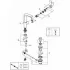 Смеситель для раковины GROHE Eurostyle с донным клапаном, белая луна (23718LS3) Смеситель для раковины GROHE Eurostyle с донным клапаном, белая луна (23718LS3)