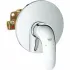 Смеситель для душа GROHE Eurostyle в комплекте с монтажной частью, хром (23725003) Смеситель для душа GROHE Eurostyle в комплекте с монтажной частью, хром (23725003)