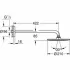 Верхний душ GROHE Rainshower Cosmopolitan 210, 16,5 л/мин, 1 режим, 422 мм, хром (26171000) Верхний душ GROHE Rainshower Cosmopolitan 210, 16,5 л/мин, 1 режим, 422 мм, хром (26171000)