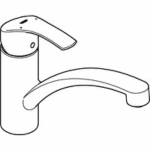 Смеситель для кухни GROHE Eurosmart, суперсталь (33281DC2) Смеситель для кухни GROHE Eurosmart, суперсталь (33281DC2)