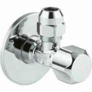 Угловой вентиль GROHE 1/2-3/8 для подключения смесителей, хром (22018000)