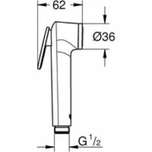 Гигиенический душ, GROHE Tempesta-F Trigger Spray 30, хром (27512001) Гигиенический душ, GROHE Tempesta-F Trigger Spray 30, хром (27512001)