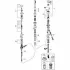 Смеситель для ванны GROHE Eurocube, хром (19966000) Смеситель для ванны GROHE Eurocube, хром (19966000)