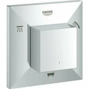Внешняя часть переключателя потоков GROHE Allure Brilliant на 3 положения, хром (19798000) Внешняя часть переключателя потоков GROHE Allure Brilliant на 3 положения, хром (19798000)