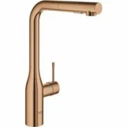 Смеситель для кухни GROHE Essence с вытяжным душем, теплый закат глянец (30270DA0)