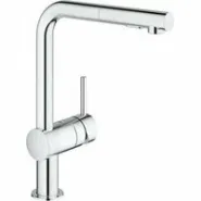 Смеситель для кухни GROHE Minta с вытяжным душем, хром (30274000)
