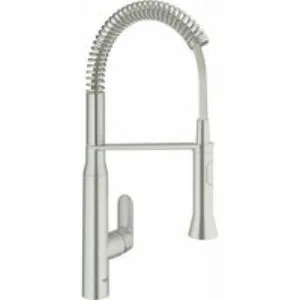 Смеситель для кухни GROHE K7 профессиональный, уменьшенный вариант, суперсталь (31379DC0) Смеситель для кухни GROHE K7 профессиональный, уменьшенный вариант, суперсталь (31379DC0)