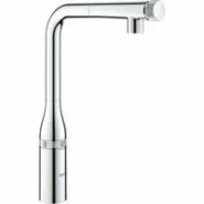 Смеситель для кухни GROHE Essence SmartControl с вытяжным изливом, хром (31615000)