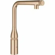Смеситель для кухни GROHE Essence SmartControl с вытяжным изливом, теплый закат матовый (31615DL0)