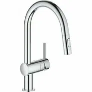 Смеситель для кухни GROHE Minta с вытяжным душем, хром (32321002)