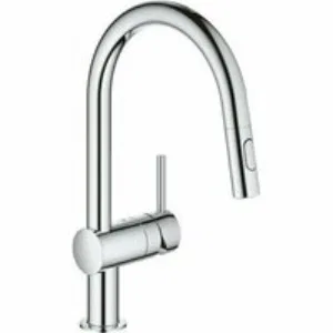Смеситель для кухни GROHE Minta с вытяжным душем, хром (32321002) Смеситель для кухни GROHE Minta с вытяжным душем, хром (32321002)
